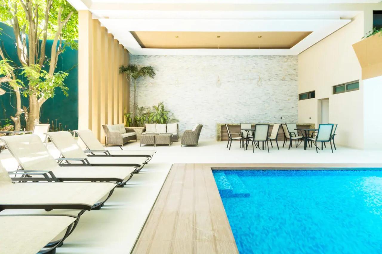 Palmarena Rooms & Residences - Long Stay Comfort With Parking, Sauna, Gym & Pool - Steps From 5Th Avenue Playa del Carmen Eksteriør bilde