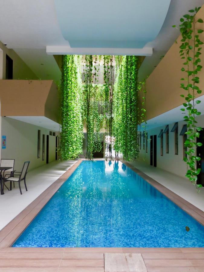Palmarena Rooms & Residences - Long Stay Comfort With Parking, Sauna, Gym & Pool - Steps From 5Th Avenue Playa del Carmen Eksteriør bilde