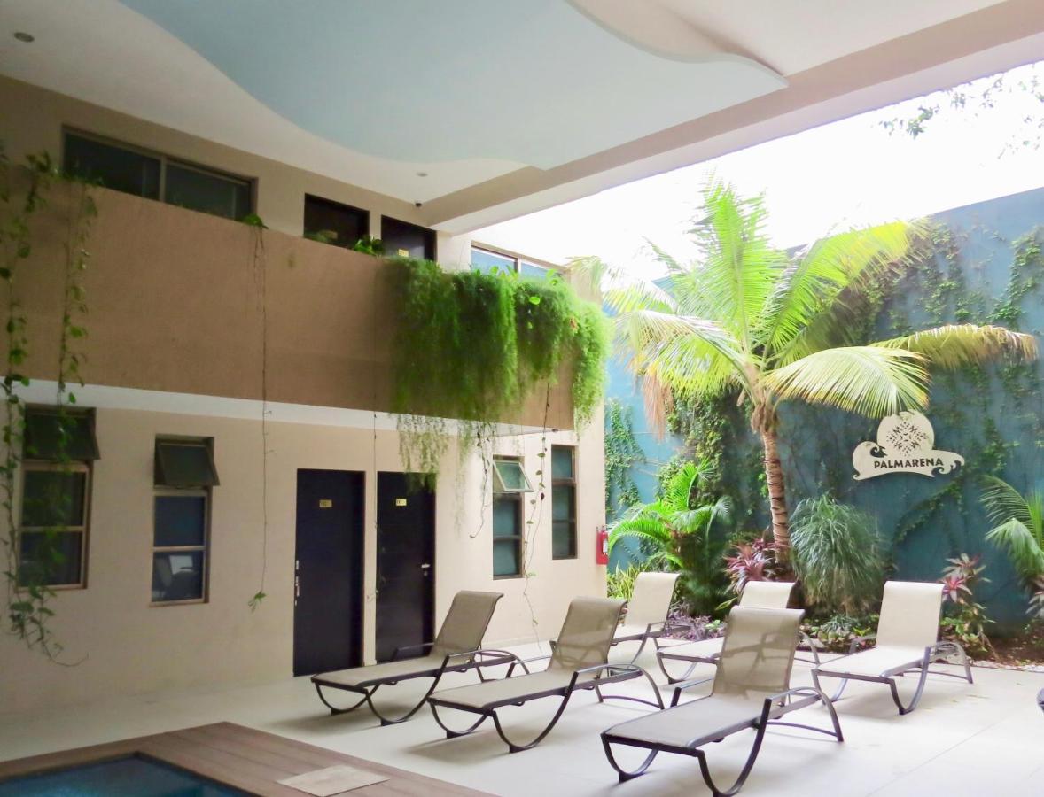 Palmarena Rooms & Residences - Long Stay Comfort With Parking, Sauna, Gym & Pool - Steps From 5Th Avenue Playa del Carmen Eksteriør bilde