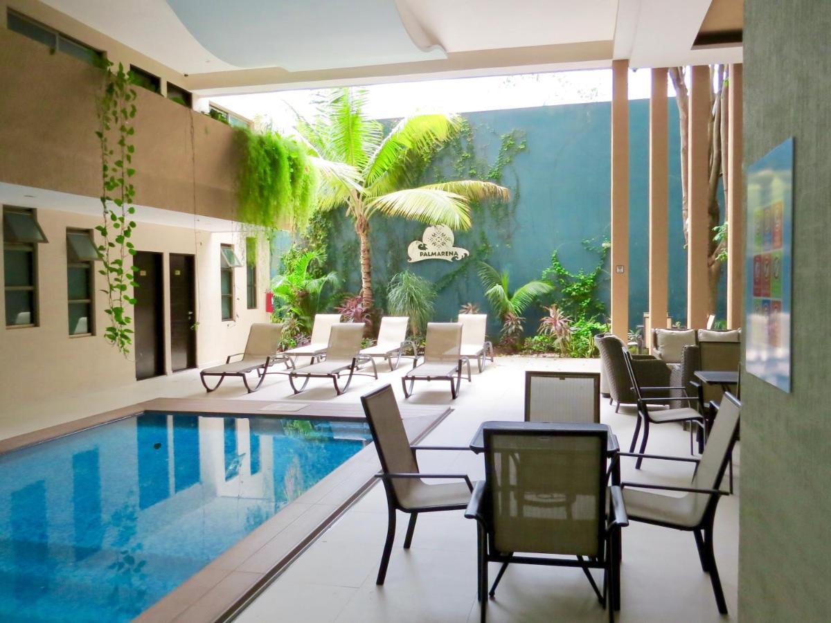 Palmarena Rooms & Residences - Long Stay Comfort With Parking, Sauna, Gym & Pool - Steps From 5Th Avenue Playa del Carmen Eksteriør bilde